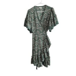 MAX STUDIO Floral Wrap Dress